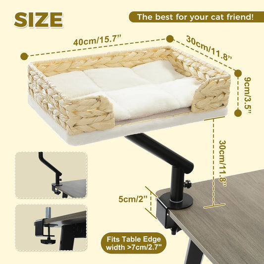 Pawz Road Adjustable Rotatable Cat Desk Bed And Hammock