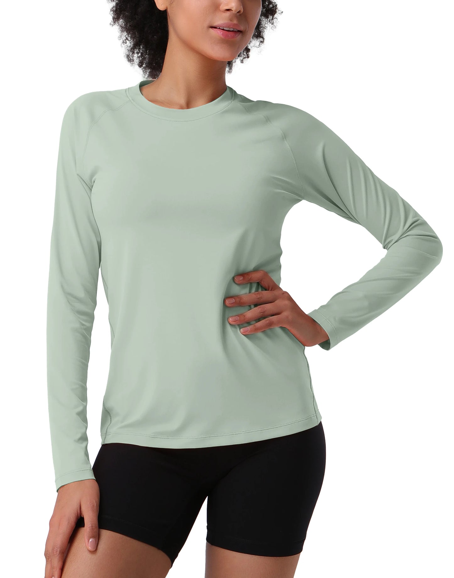 Pioneer Camp Womens Quick Dry Hiking Sun Protection Rash Guard