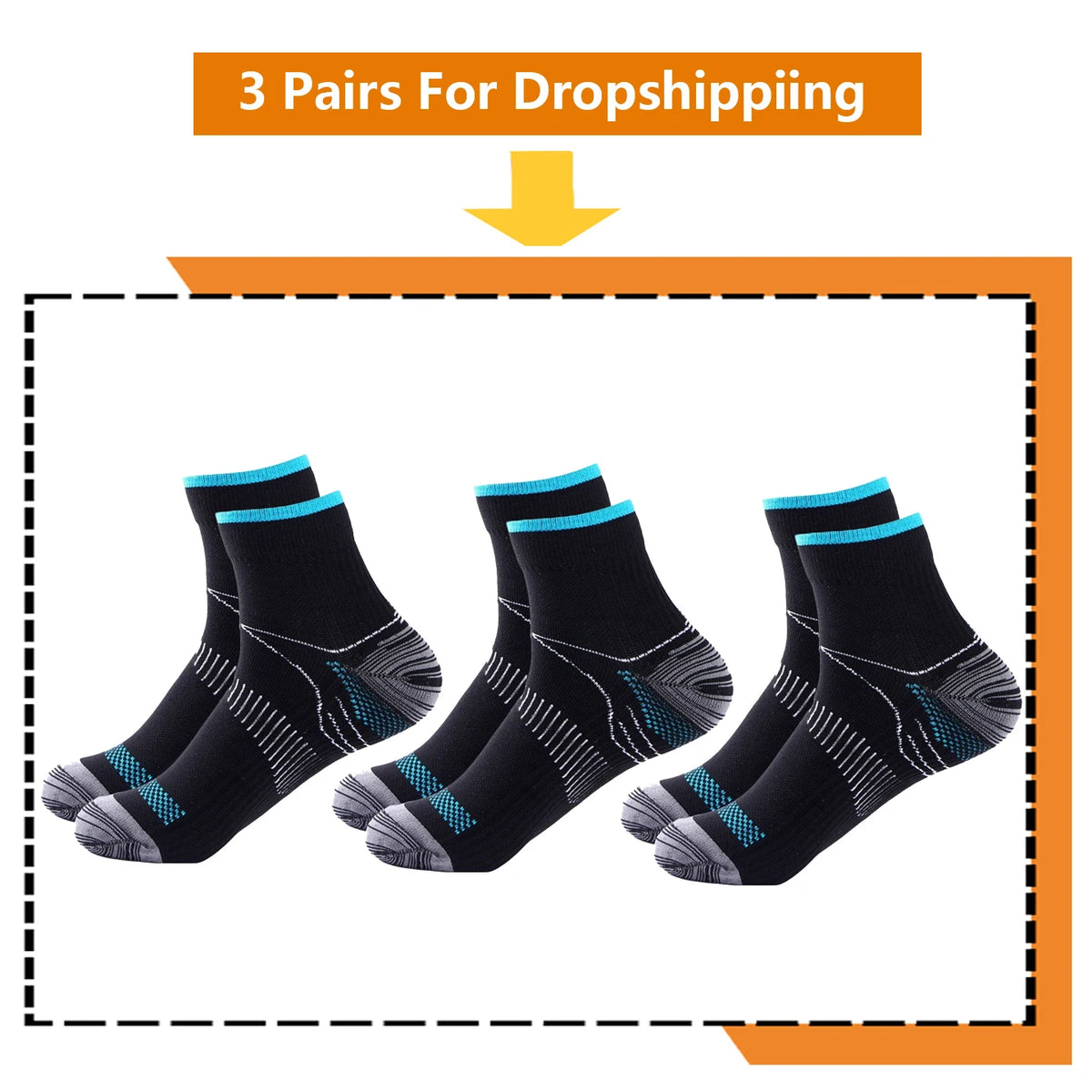 BROTHOCK Women's Athletic Compression Stockings for Nursing and Sports