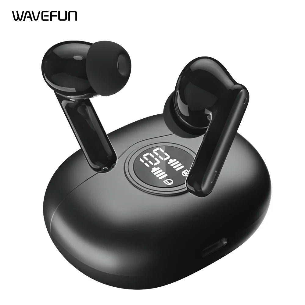 WAVEFUN Star 2 Wireless Earbuds 4 Mic Enc Noise Cancellation