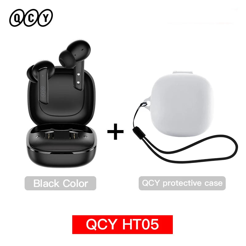 QCY HT05 ANC Wireless Earbuds With Active Noise Cancellation