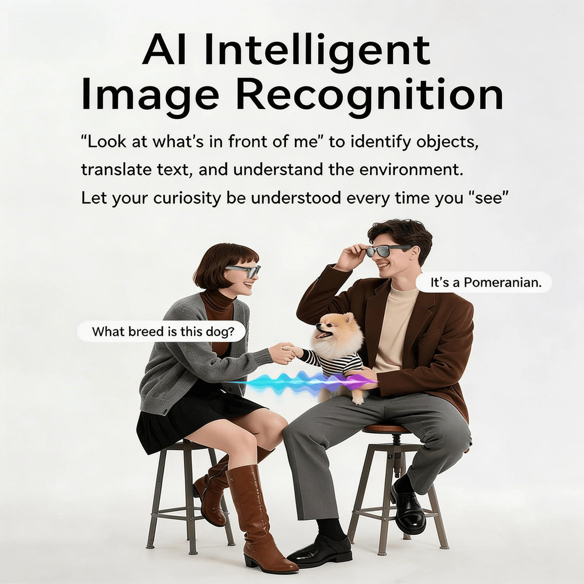 W&O AI Smart Video Glasses With Real Time Translation