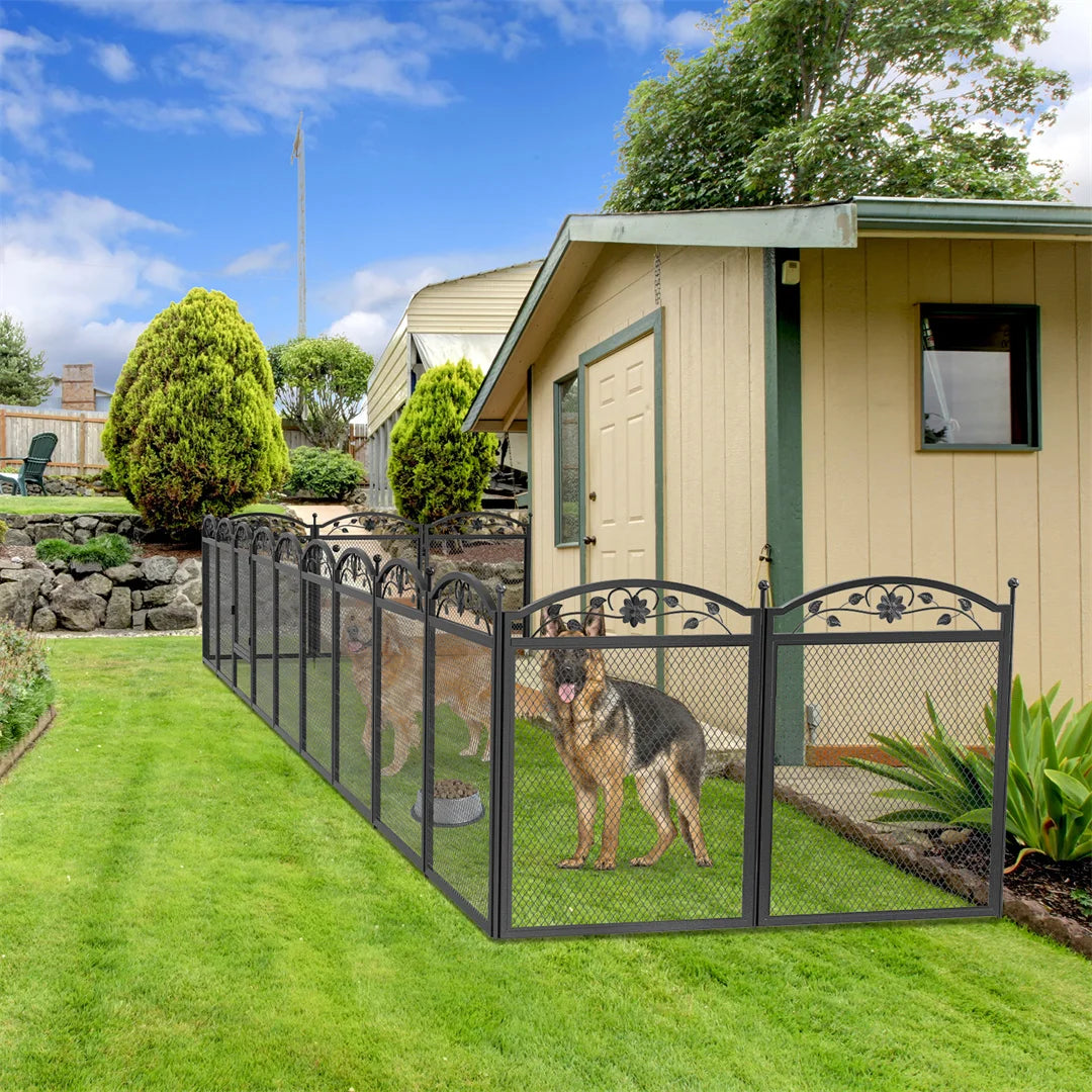 Bingopaw Heavy Duty Dog Playpen With Waterproof Whelping Pad Training