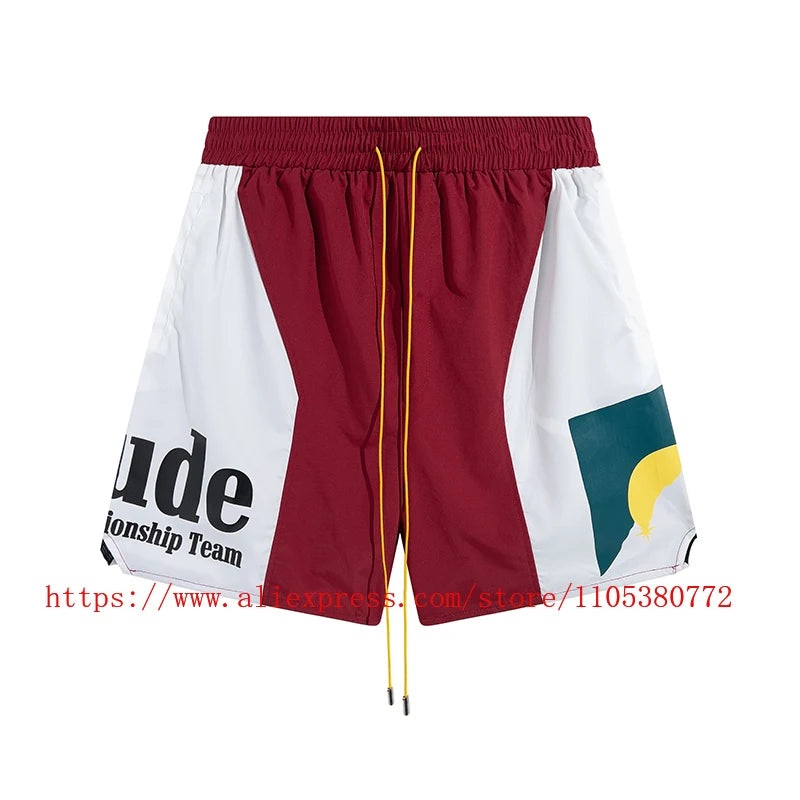 Men's Casual Elastic Waist Zip Pocket Summer Shorts