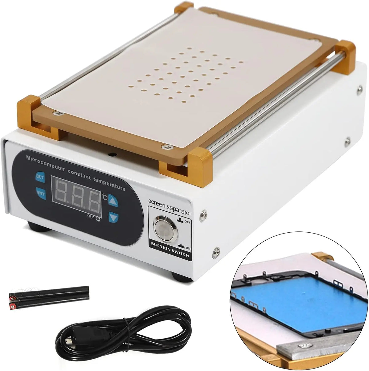 LCD Screen Separator Machine With Vacuum Pump For Phone Repair