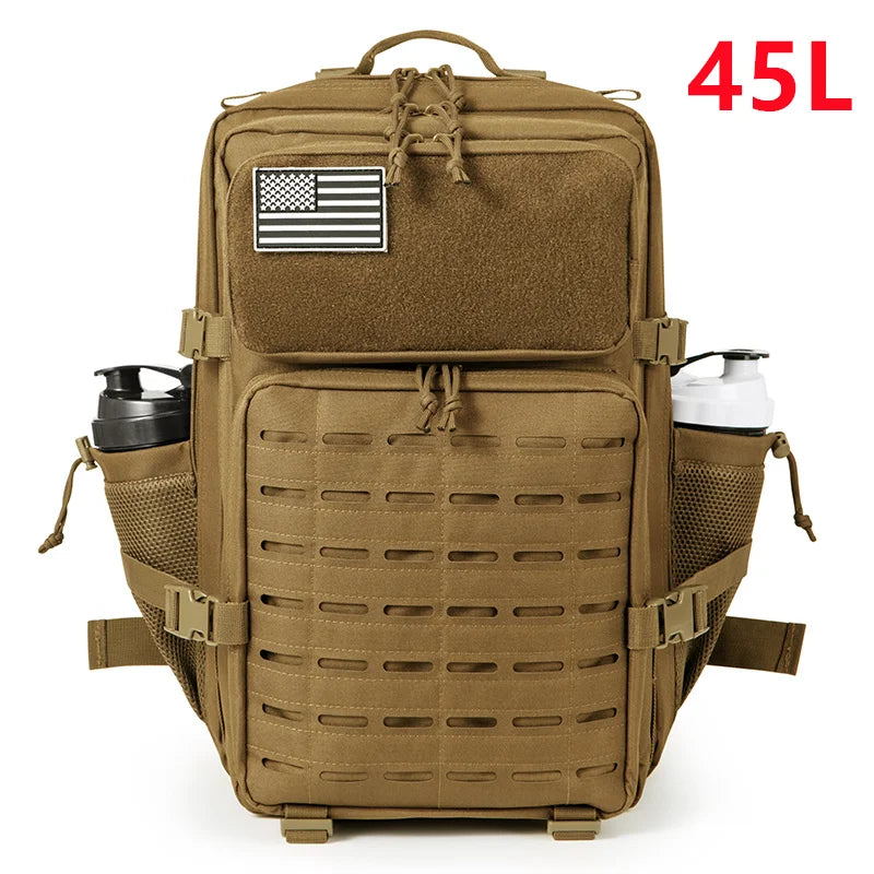 ReFire Gear Tactical Gym Backpack With MOLLE Webbing For Hiking