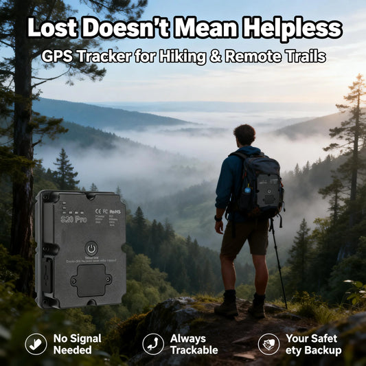Wanwaytech 4G Real Time GPS Tracker With SOS Emergency And Waterproof Design