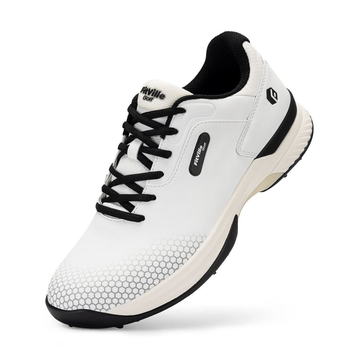 Fitville Men's Wide Golf Shoes Eva Cushioning For Swollen Feet