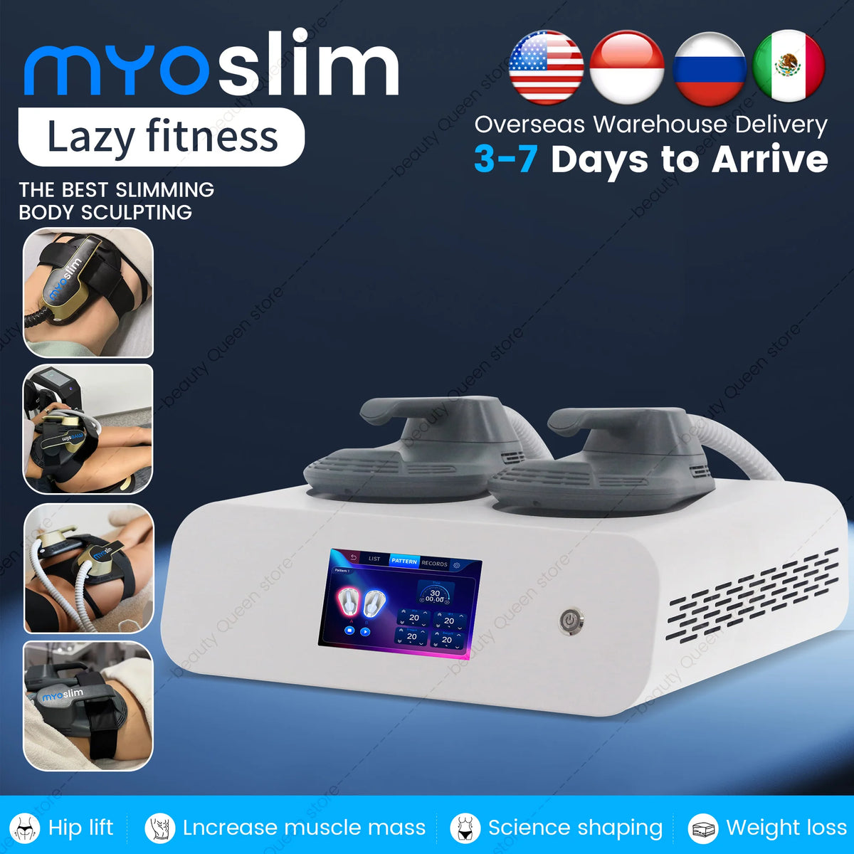 Emszero Electromagnetic Muscle Stimulation Body Sculpting Device