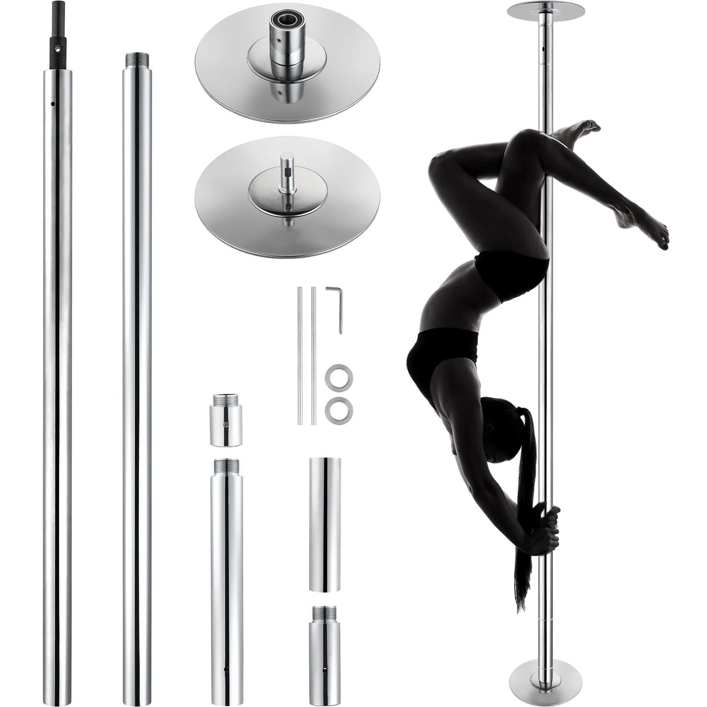 SucceBuy Professional Static Dance Pole For Home Training