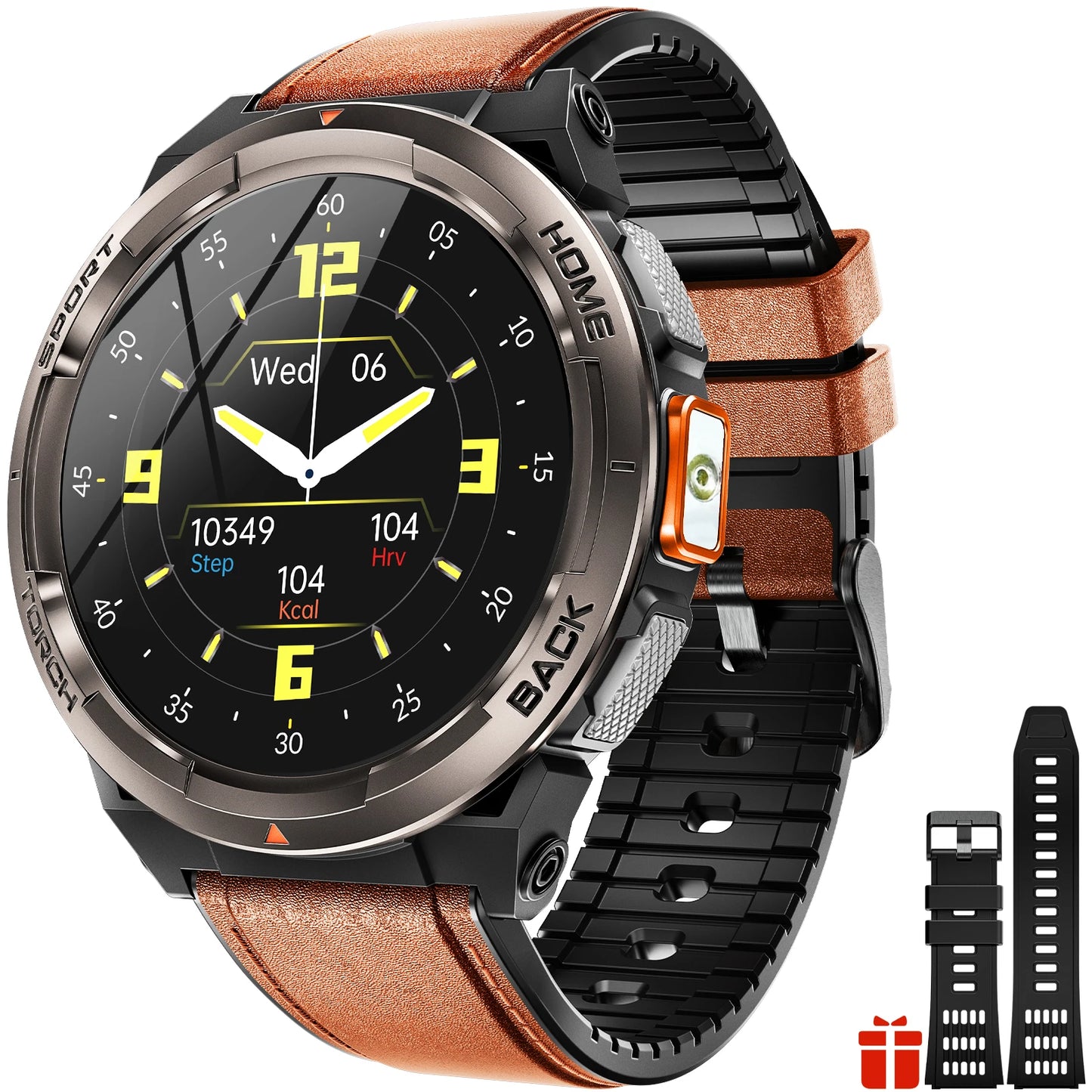 EIGIIS KE5 Sports Smart Watch With Compass Barometer And Flashlight