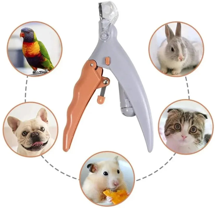 Pet Nail Clippers With LED Light for Cats and Dogs