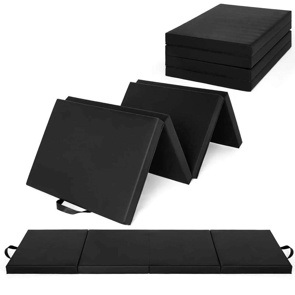 HiMISS Foldable Gymnastics Mat For Home Exercise And Fitness