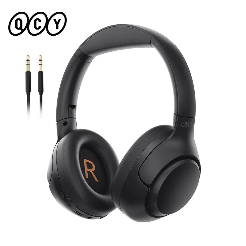 QCY H3 Over Ear Headphones With Hybrid Noise Cancellation