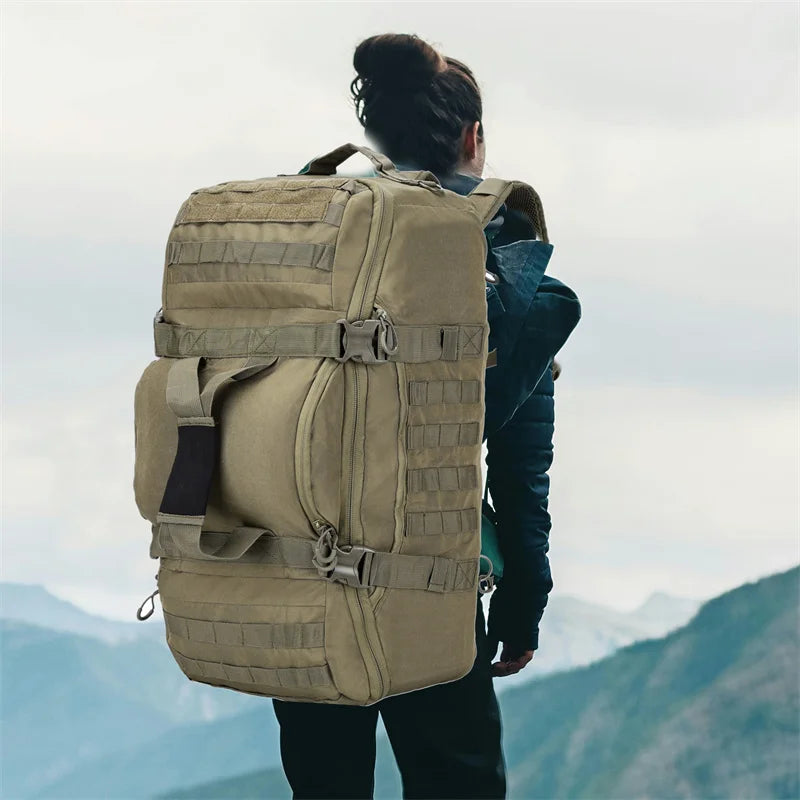 LQARMY Tactical Molle Backpack For Hiking Camping And Travel