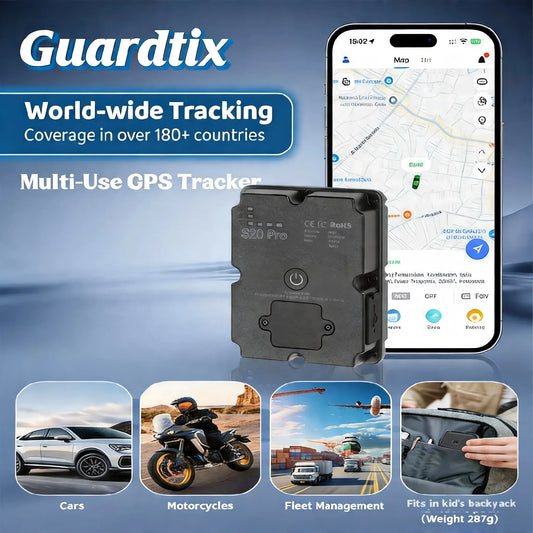 Wanwaytech S20Pro Real Time Magnetic GPS Asset Tracker SOS