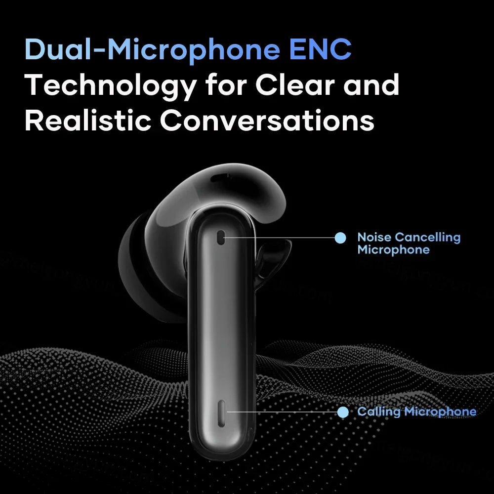 WAVEFUN Star 2 Wireless Earbuds 4 Mic Enc Noise Cancellation