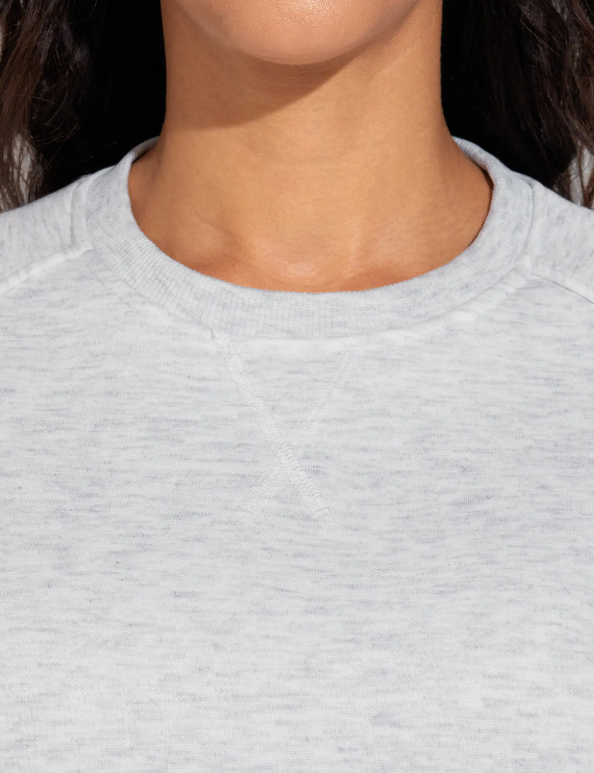 THE GYM PEOPLE Women's Long Sleeve Fleece Crewneck Sweatshirt