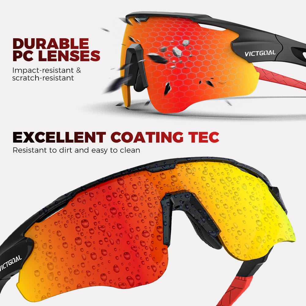 Victgoal Photochromic Cycling Sunglasses With UV400 Protection For Unisex