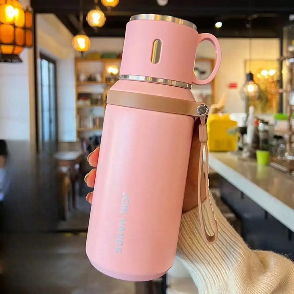 304 Stainless Steel Vacuum Insulated Leakproof Thermal Water Bottle