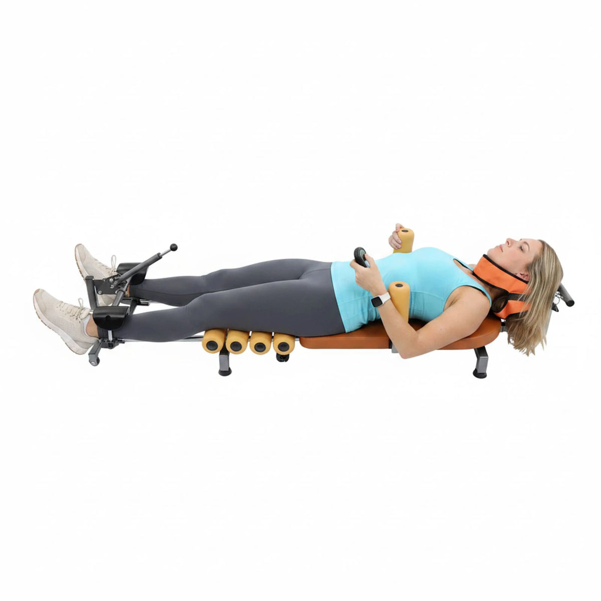 Electric Adjustable Stretching Bench With Remote Control For Back Relief