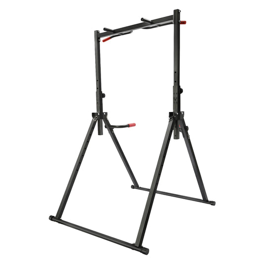 Adjustable Foldable Pull Up Bar Station for Home Strength Training