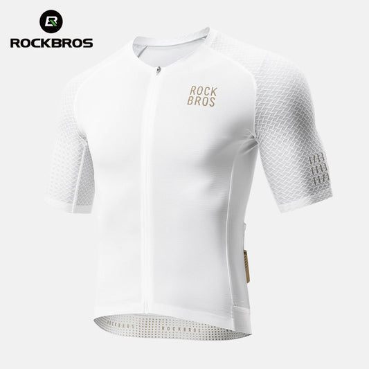 Rockbros Mens Lightweight Quick Dry Breathable Cycling Jersey Top