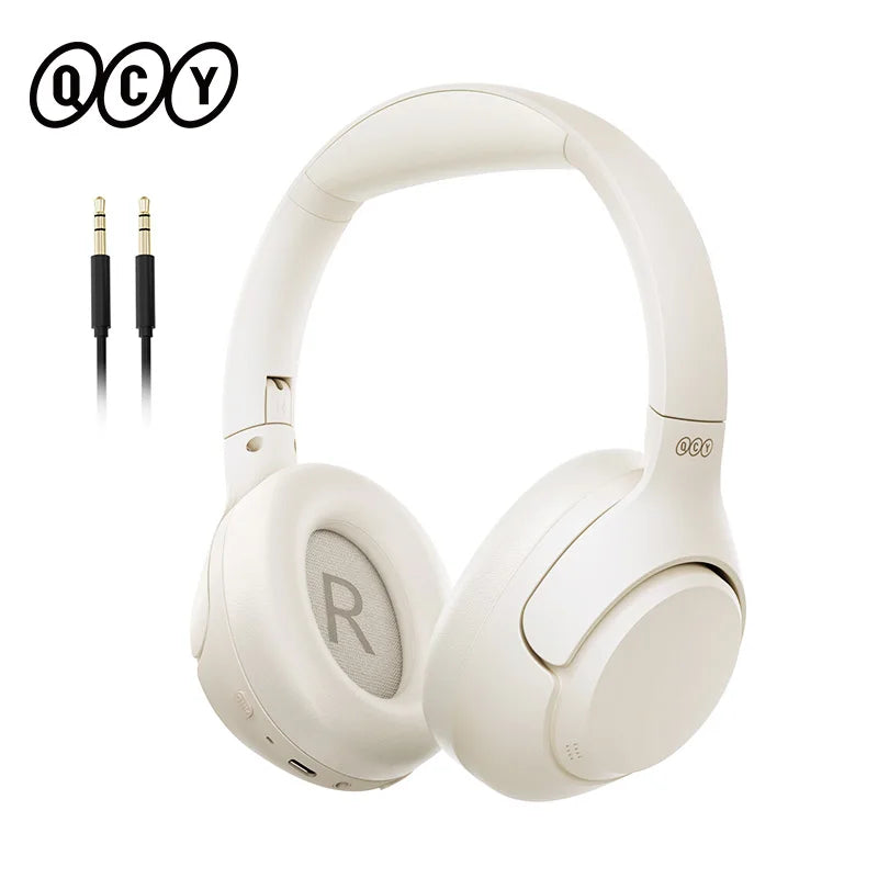 QCY H3 Over Ear Headphones With Hybrid Noise Cancellation