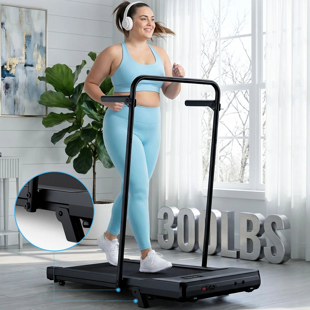 Superun Folding Incline Treadmill For Quiet Home Workouts