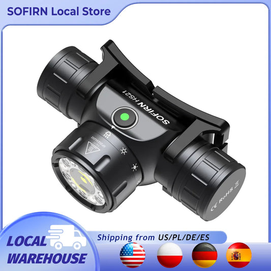 Sofirn HS21 2000 LM EDC Headlamp SFT40 LED Rechargeable