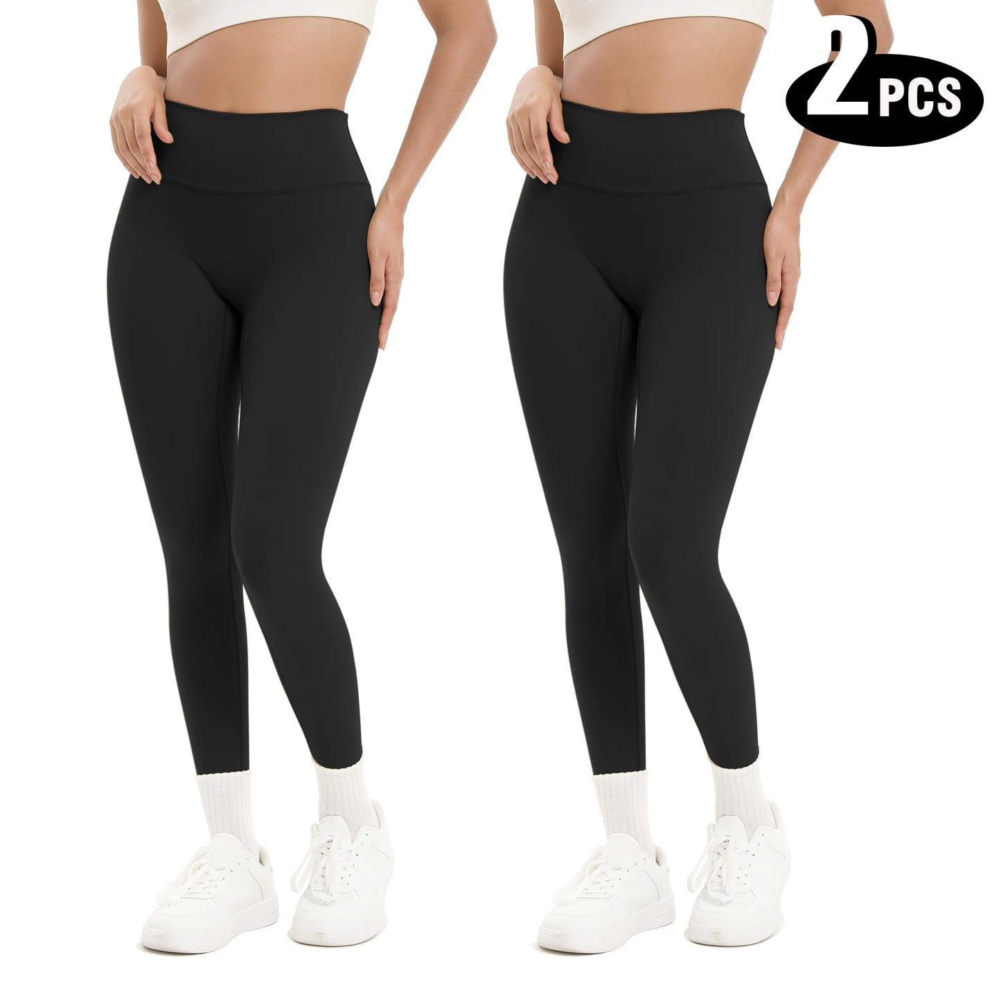 Women Seamless High Waisted Butt Lifting Yoga Leggings