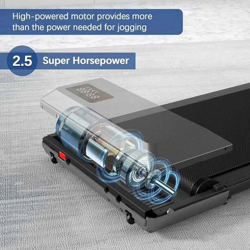 Superun 2.5Hp Home Treadmill With LCD Display And App Monitoring