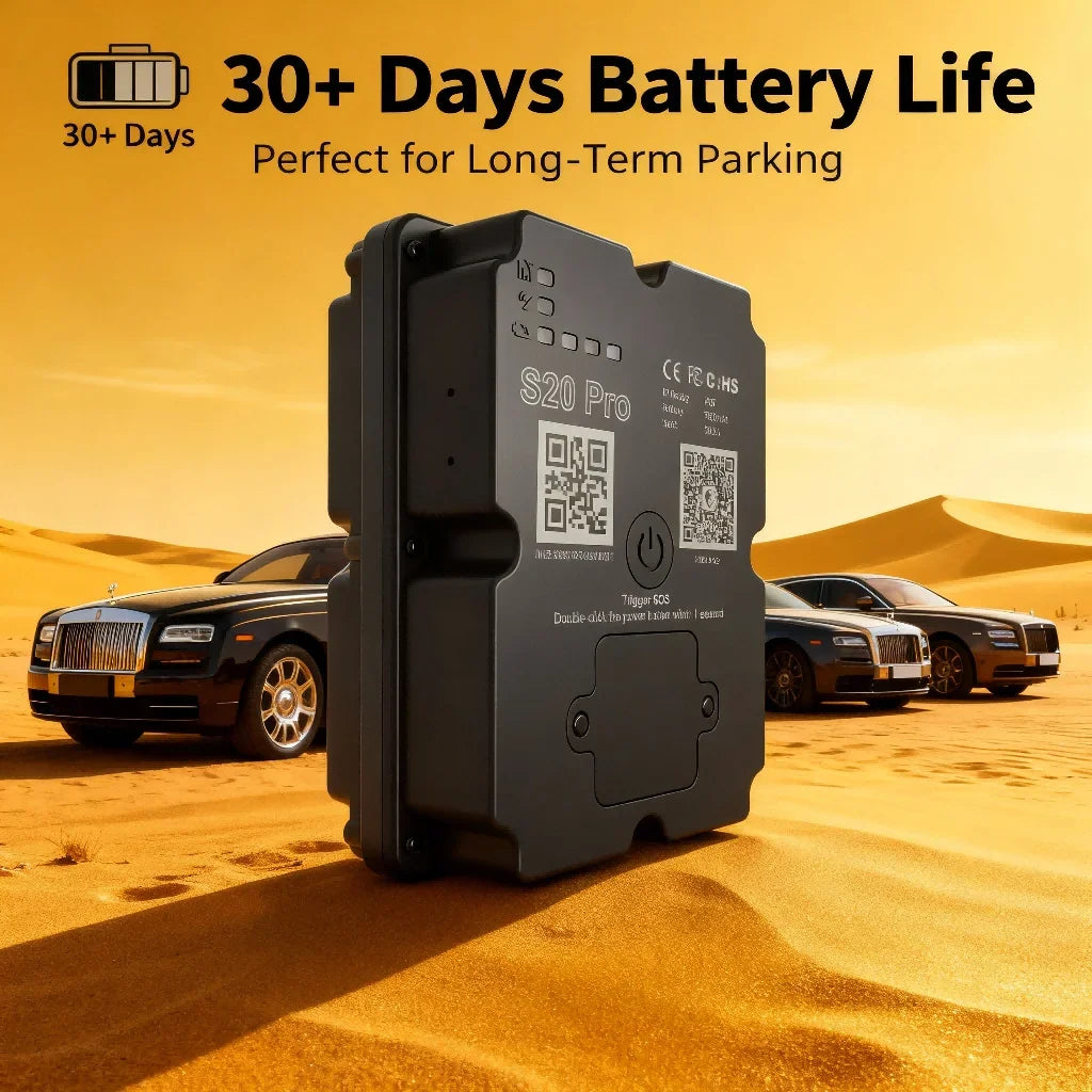 Wanwaytech Portable 4G GPS Tracker For Live Vehicle Location Monitoring