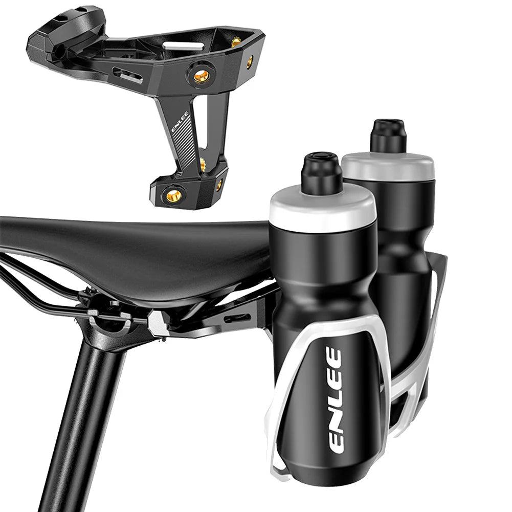 Bicycle Bottle Holder Adapter for Saddle Mount Cage