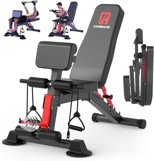 Foldable Multi Functional Dumbbell Bench For Full Body Workout