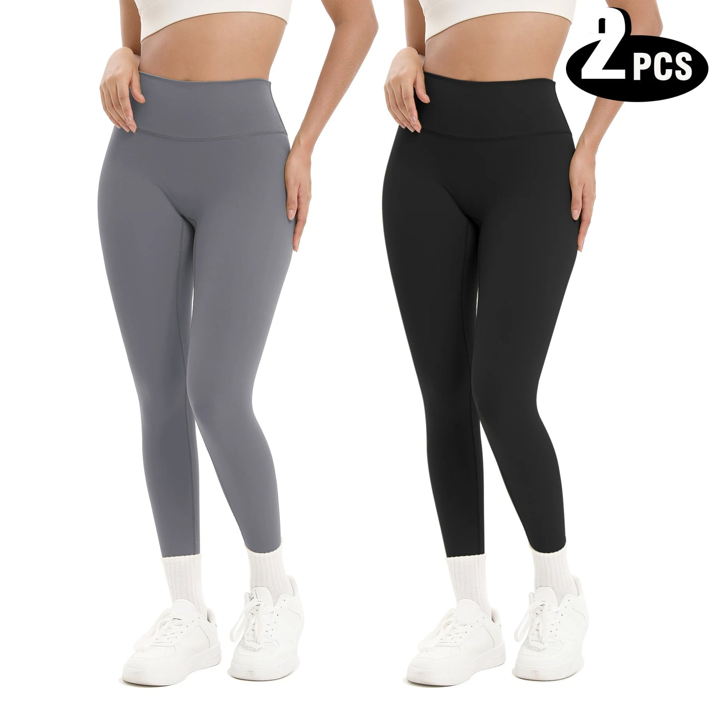 Women Seamless High Waisted Butt Lifting Yoga Leggings