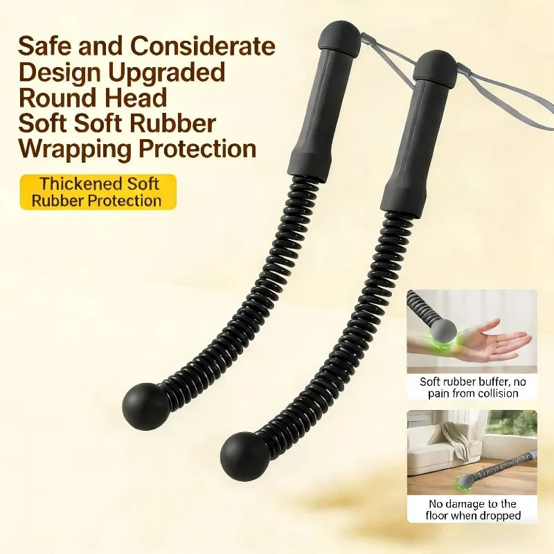 Quiet Weighted Ropeless Battle Ropes For Home Gym Fitness Training