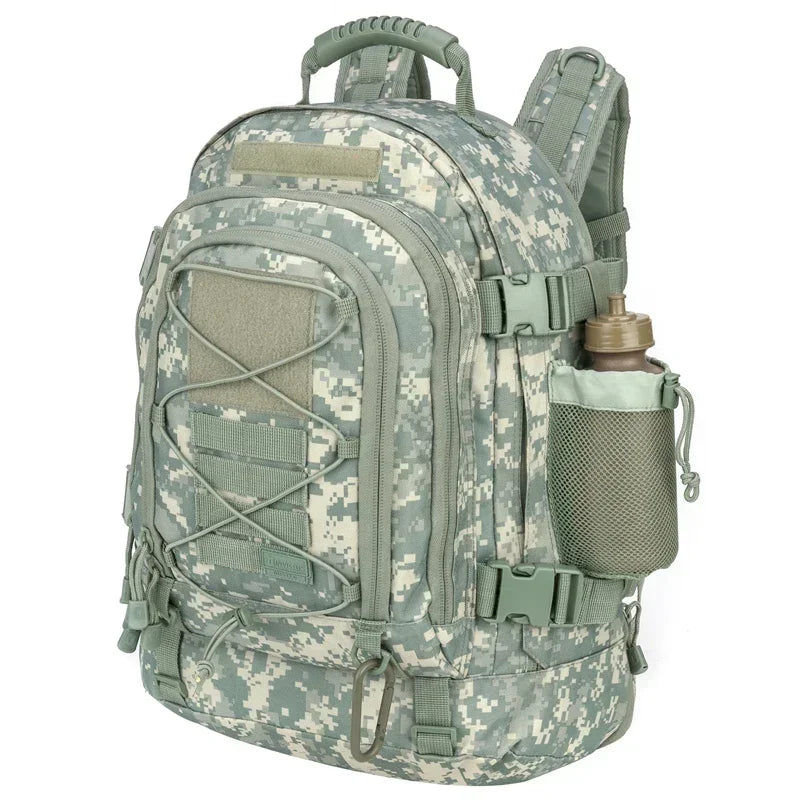 LQARMY Military Tactical Backpack Waterproof Molle Nylon Hiking Rucksack