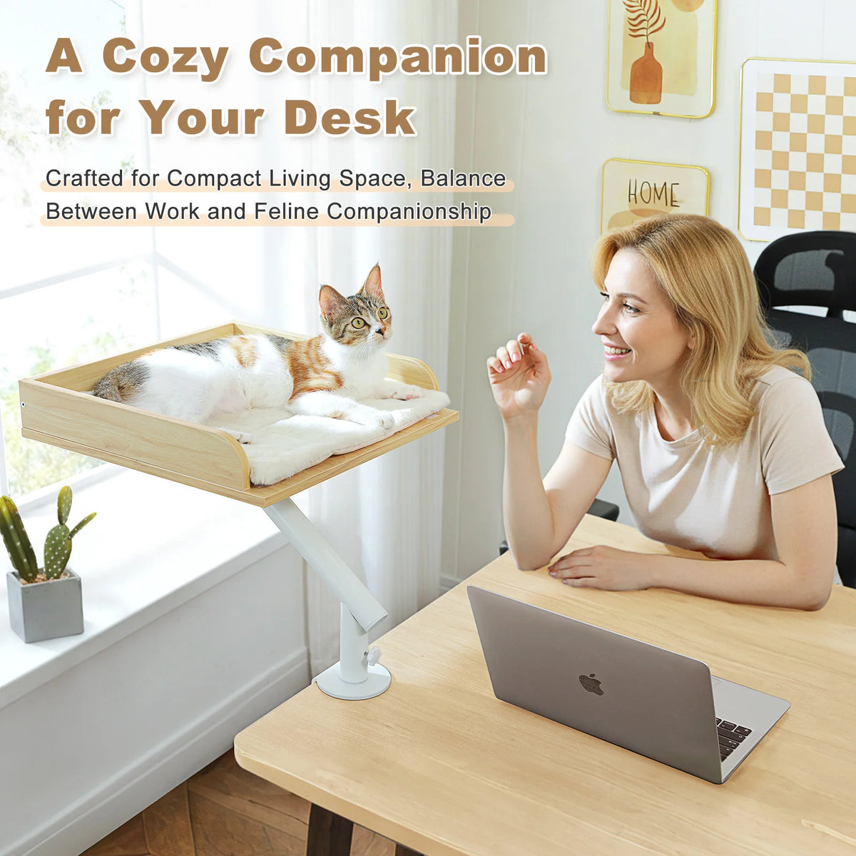 Pawz Road Adjustable Rotatable Cat Desk Bed And Hammock