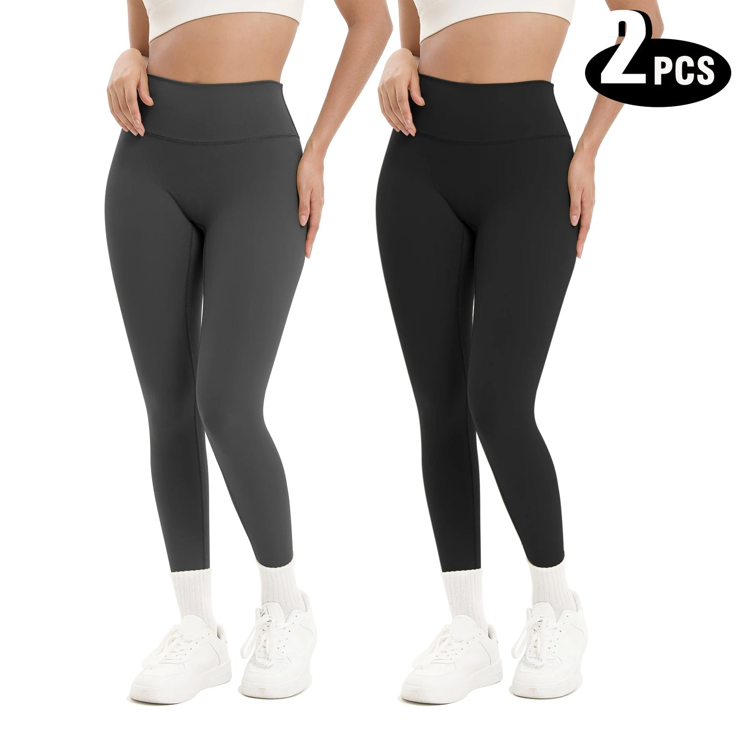 Women Seamless High Waisted Butt Lifting Yoga Leggings