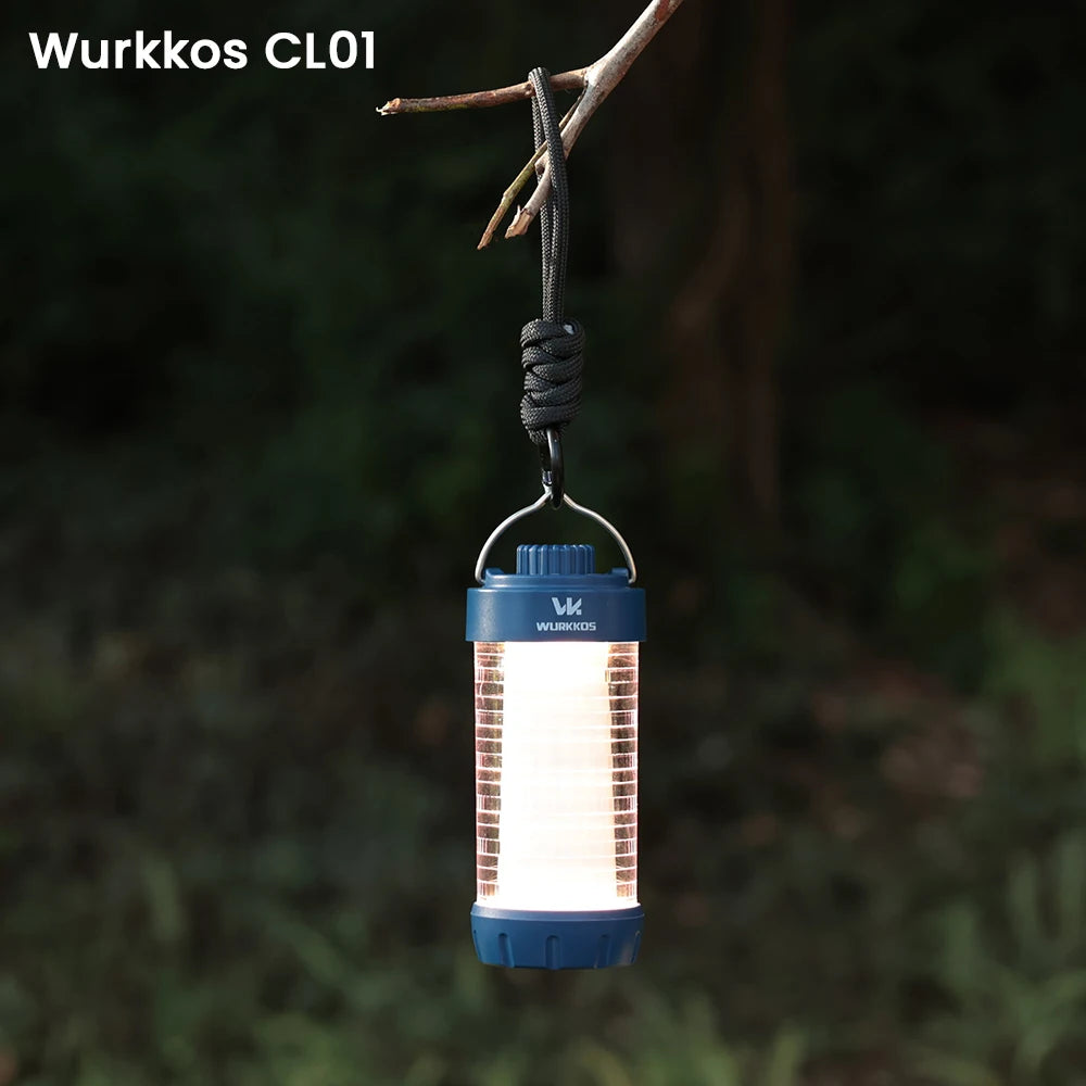 Wurkkos CL01 Rechargeable LED Flashlight With Integrated Power Bank