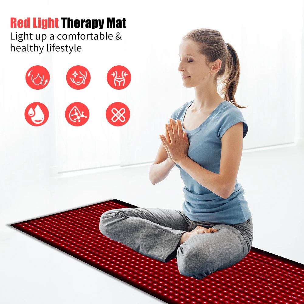 Full Body Red Light Mat For Pain Relief Muscle Recovery