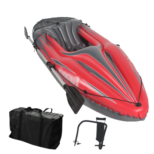 HHSJZWCY Inflatable Fishing Kayak With Pump And Paddles