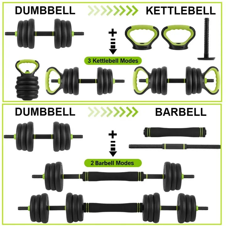 Twister.Ck Adjustable Dumbbell Connector Set For Home Gym Fitness