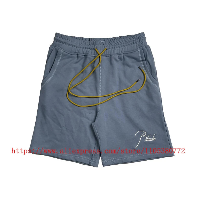 Men's Casual Elastic Waist Zip Pocket Summer Shorts