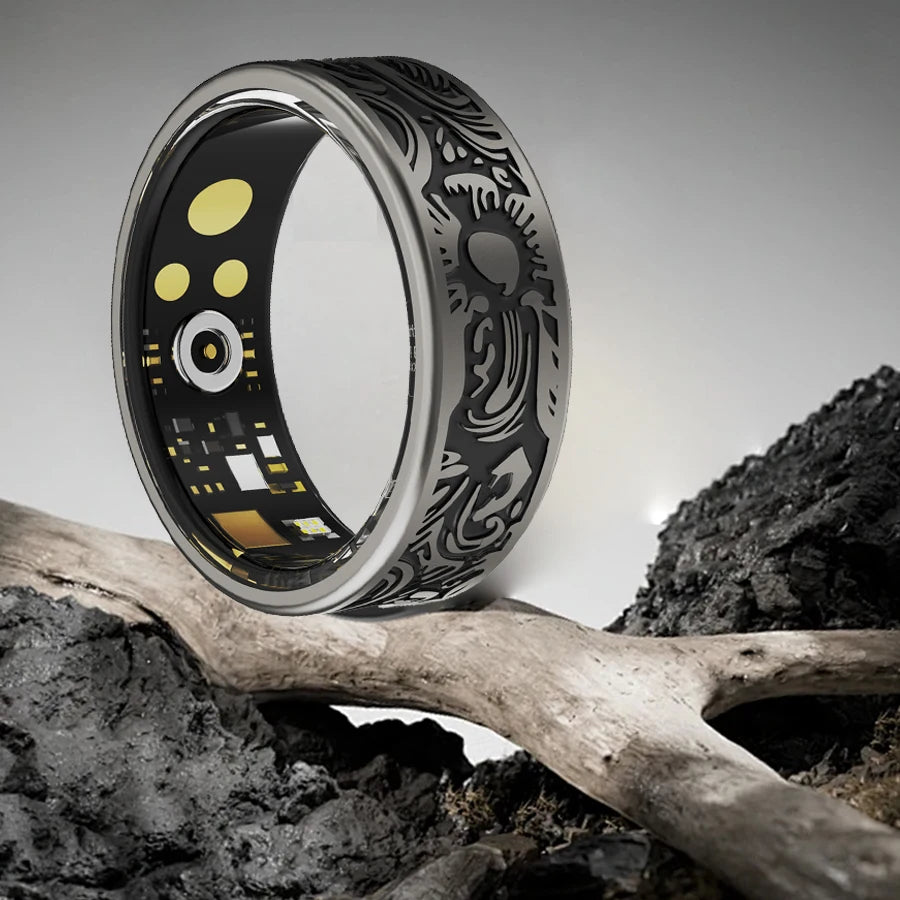 Digital Smart Ring With Sleep Tracking And Waterproof Activity Monitoring