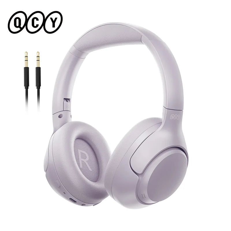 QCY H3 Wireless Headphones With Hybrid Active Noise Cancellation Technology