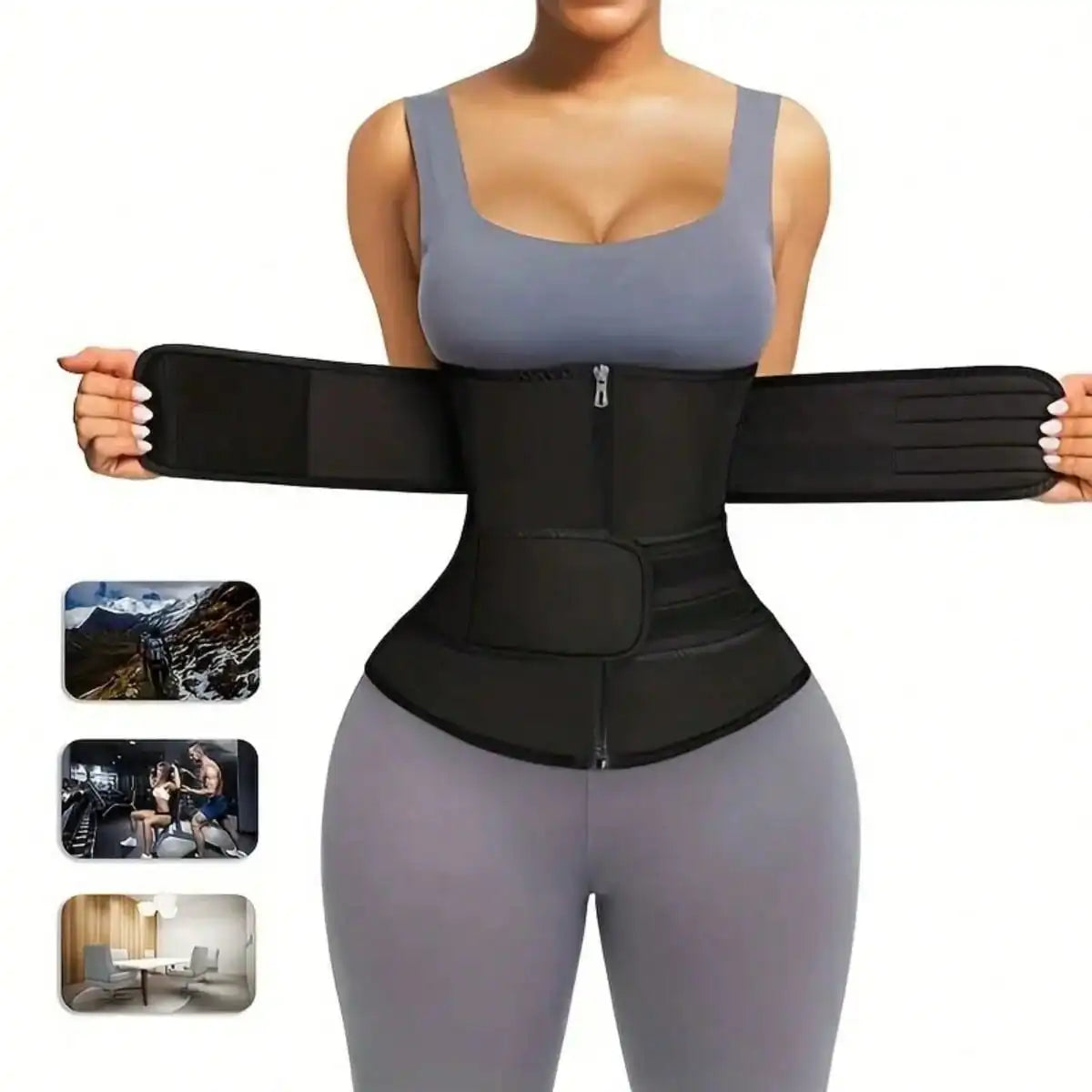 Women Waist Trainer Belt Sauna Sweat Cincher Fitness Shaper