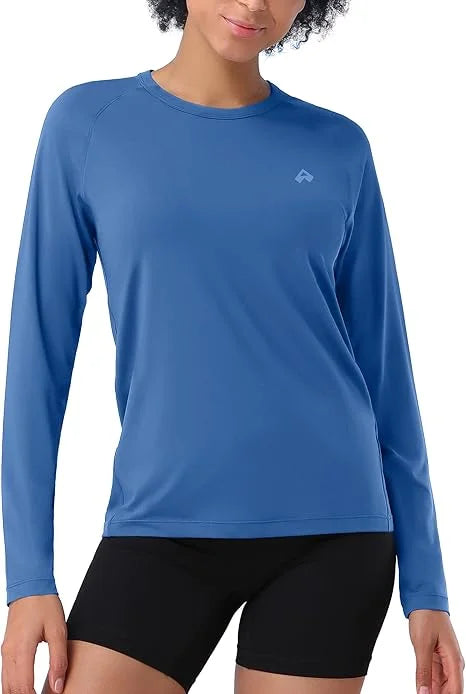 Pioneer Camp Womens Quick Dry Hiking Sun Protection Rash Guard