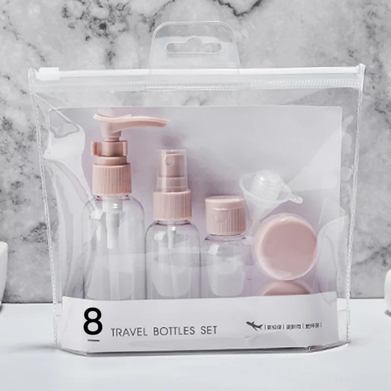 Portable Travel Refillable Bottles for Perfume Lotion and Shampoo